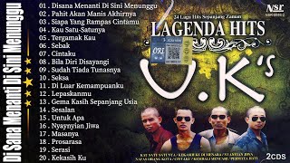 Disana Menanti Di Sini Menunggu  Ukays Full Album  Lagu Rock Kapak Terpilih  Lagu Ukays Leganda [upl. by Norita397]