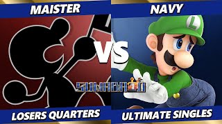 Sumabato 50 TOP 8  Navy Luigi Vs Maister Game amp Watch Smash Ultimate  SSBU [upl. by Magna]