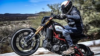 2019 Indian FTR 1200 S Review  First Ride [upl. by Ecnahoy217]