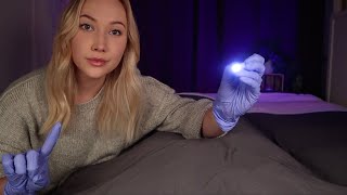 ASMR Full Body Cranial Nerve Exam  Face Attention  Medical Check Up [upl. by Zaneta]