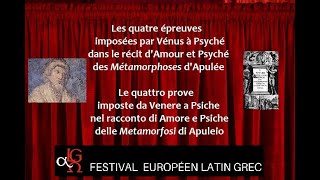 14e édition du festival européen latingrec  les quotMétamorphosesquot dApulée extraits en français [upl. by Kwarteng]