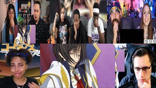 CODE GEASS EPISODE 2X2425 REACTION MASHUP [upl. by Alyda]