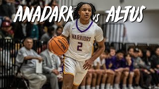 2023  Anadarko vs Altus  Basketball Highlights  112823 [upl. by Yelsel]