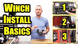 HOW TO INSTALL an ATV WINCH [upl. by Airebma]