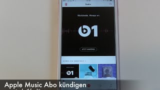 Apple Music Abo kündigen [upl. by Restivo]