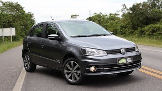 Teste  Volkswagen Gol 2017 16 Highline  Falando de Carro [upl. by Swanson615]