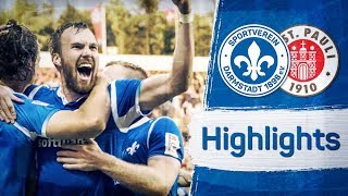 Darmstadt 98  Highlights vom Heimsieg gegen St Pauli [upl. by Enilamme]