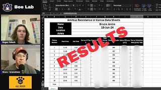 My Bees are Being Used in a University Study  Results [upl. by Yrakcaz]