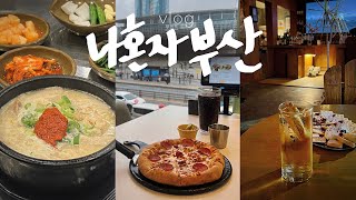 나혼자 부산여행vlog👀찾았다 최고 돼지국밥❗️혼자서 요트타기 • 광안리 낭만 골목 여행 이재모피자 맛있다  광안리 동네주민 코스프레 나 혼자 부산 살아보기 브이로그 [upl. by Malissa145]