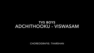 Dance Cover  Adchithooku Song Viswasam  TVS [upl. by Quenna]