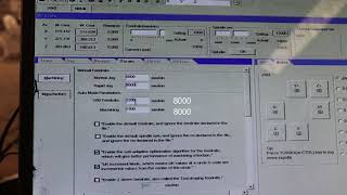 NC studio parameters setting 不含对刀块 [upl. by Kokaras]