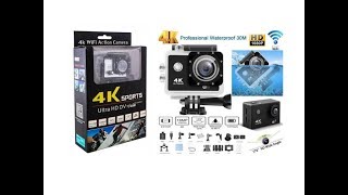 4K Sports Ultra HD DV Camera With Wifi I Unboxing and Footage Review I 4K Video Test I [upl. by Mosora]