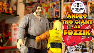 Andre the Giant as FEZZIK from The Princess Bride McFarlane Toys 2022 [upl. by Shaughn]