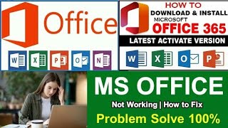 Microsoft Office not working Offline  How to fix Unlicensed product problem in MS Office Windows 11 [upl. by Kuo]