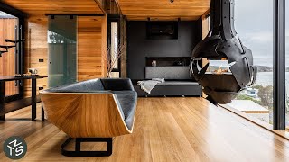 NEVER TOO SMALL 40sqm430sqft Tiny Cabin  The Pod [upl. by Tlok]