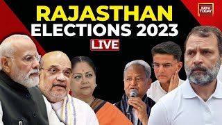 Rajasthan Elections 2023 LIVE  Rajasthan Elections News Coverage Live  Rajasthan Polling News LIVE [upl. by Nnylarak]