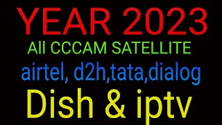 all television satellite CCCAM information for airtel dialog tatadishd2h amp iptv [upl. by Nirad316]