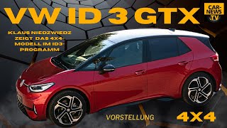 Volkswagen ID3 GTX  Der Allrad ID3 mit 285 PS [upl. by Ravilob]