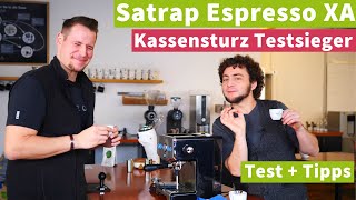 Satrap Espresso XA  Kassensturz EspressomaschinenTestsieger  Unser Test  Tipps [upl. by Roti]