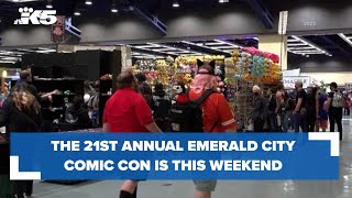 The 21st annual Emerald City Comic Con is this weekend [upl. by Oiluj]