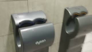 Dyson Airblade AB03 and dB hand dryers Dundrum Shopping Centre 516 [upl. by Urbano]