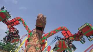 Wonderla hyderabad dragon ride [upl. by Arakahs]