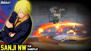 CANT FLY NEED BUFF  SANJI NW 1VS3 PVP GAMEPLAY MATCHES OPFP  One Piece Fighting Path [upl. by Iznyl]