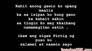 Nabihag mo Part 2  Curse One Lyrics [upl. by Boynton58]