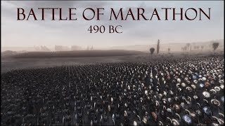 BATTLE OF MARATHON l 490 BC l Athenian Hoplites Against Persian Army l Total War Cinematic [upl. by Bernadina720]