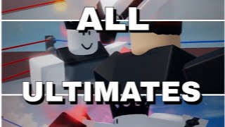 All Ultimates in Untitled Boxing Game OUTDATED [upl. by Wagshul]