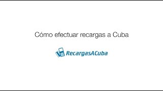 Recargas Cubacel a Cuba [upl. by Kikelia771]