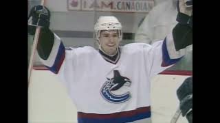 Ryan Keslers First NHL Goal 31 vs Flames Nov 29 2003 CBC Full [upl. by Arbmik899]