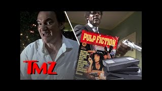 Quentin Tarantino still watches VHS Whats VHS  TMZ [upl. by Darn21]