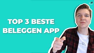 TOP 3 Beste Beleggingsapps in 2023 [upl. by Llien]