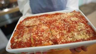 Parmigiana di melanzane fritte  Ricetta tradizionale della nonna [upl. by Feinleib]