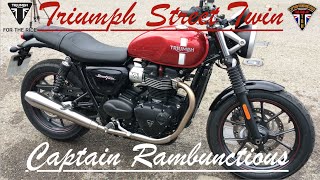 Triumph Street Twin  1st Ride amp Review [upl. by Ajay]