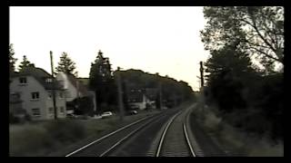 Hi8cam  Führerstandsmitfahrt  Idstein  Main Lahn Bahn  Limburg [upl. by Ardnwahs]