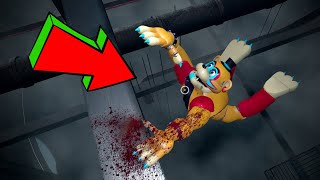 I Shot Freddy Fazbear Death Fall on Slow Motion Camera Poppy Playtime [upl. by Drofniw33]