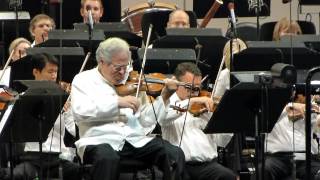 Itzhak Perlman Tchaikovsky Violin Concerto in DHollywood Bowl 91312 [upl. by Ridan]