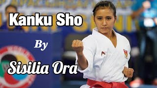 Kanku Sho Shotokan Kata by Sisilia Ora [upl. by Enaols]