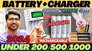 Best Rechargeable Battery Charger🔥Best AA Rechargeable Batteries🔥Best AAA Rechargeable Batteries [upl. by Cheadle626]