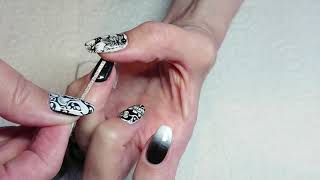 DOs amp DON’Ts striping tape nail art  how to use striping tape [upl. by Eeluj752]