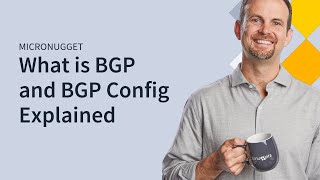 MicroNugget What is BGP and BGP Configuration Explained  CBT Nuggets [upl. by Sokul340]