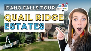 IDAHO FALLS IDAHO LUXURY LIVING  FULL NEIGHBORHOOD TOUR  Living in Idaho Falls Idaho [upl. by Nabila238]