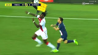 Benoit Badiashile TOOK On Messis PSG [upl. by Minna]