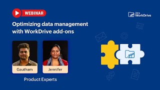 Optimizing data management with WorkDrive addons [upl. by Marcellina]