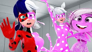 Miraculous The Ladybug  Love Transformation Inside Out 2 Animation [upl. by Kone60]