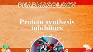 Revision of L 17 Bacterial Protein synthesis inhibitors Pharmacology [upl. by Kroll257]