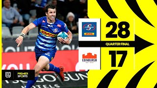 DHL Stormers vs Edinburgh  Highlights from URC PlayOffs [upl. by Nylsej]