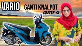 VARIO EMAK GILA GANTI KNALPOT 🔥 emakgila emak [upl. by Emelia]